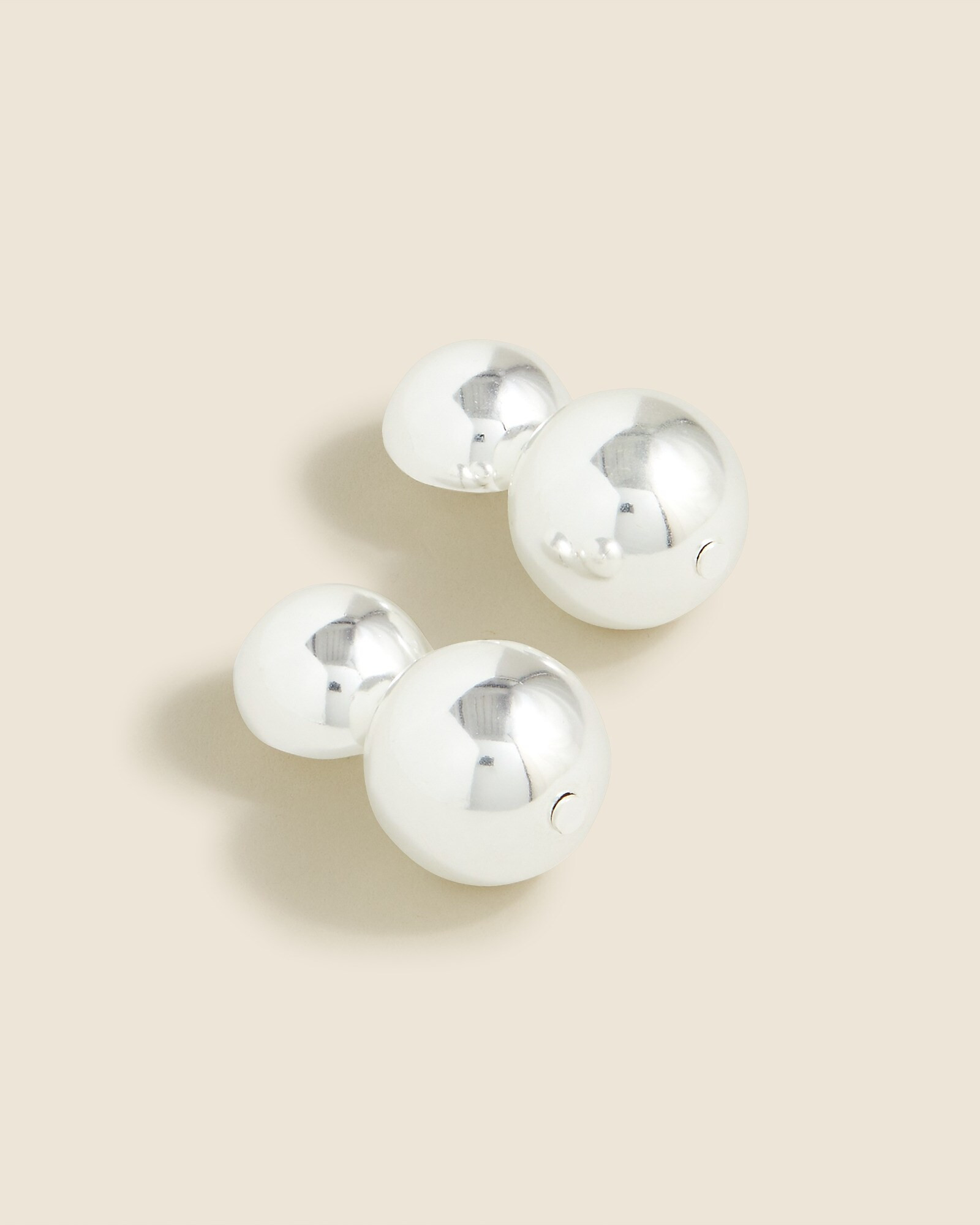 Metallic ball earrings | J. Crew US