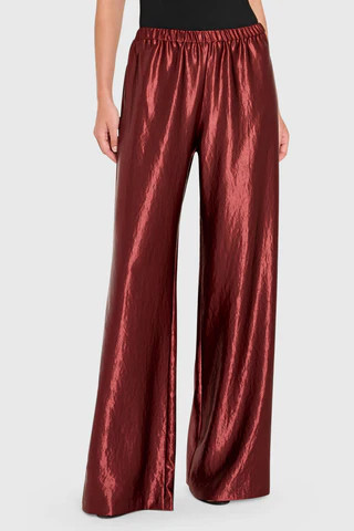 Amanda Uprichard Mariko Pants in Russet - Size S | Amanda Uprichard