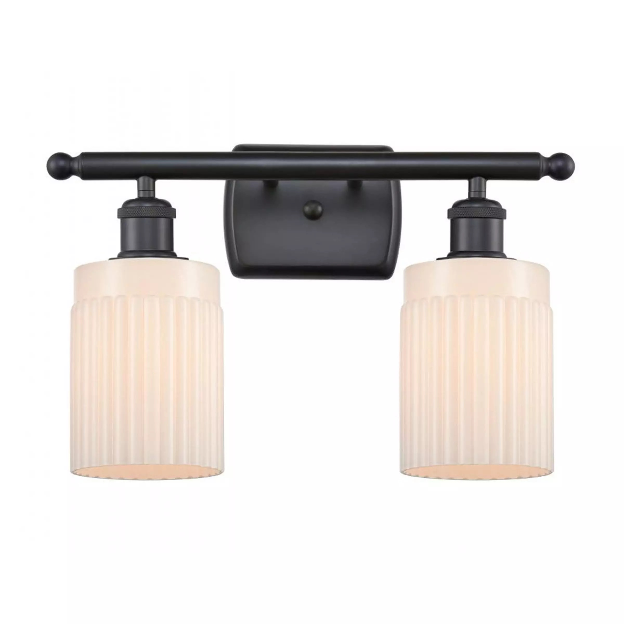 Ridged Austin Vanity Light - 2 Light | Shades of Light