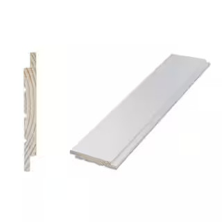 ARAUCO 9/16 in. x 5-1/4 in. x 8 ft. Radiata Pine Nickel Gap Ship Lap Board 1186659 - The Home Dep... | The Home Depot