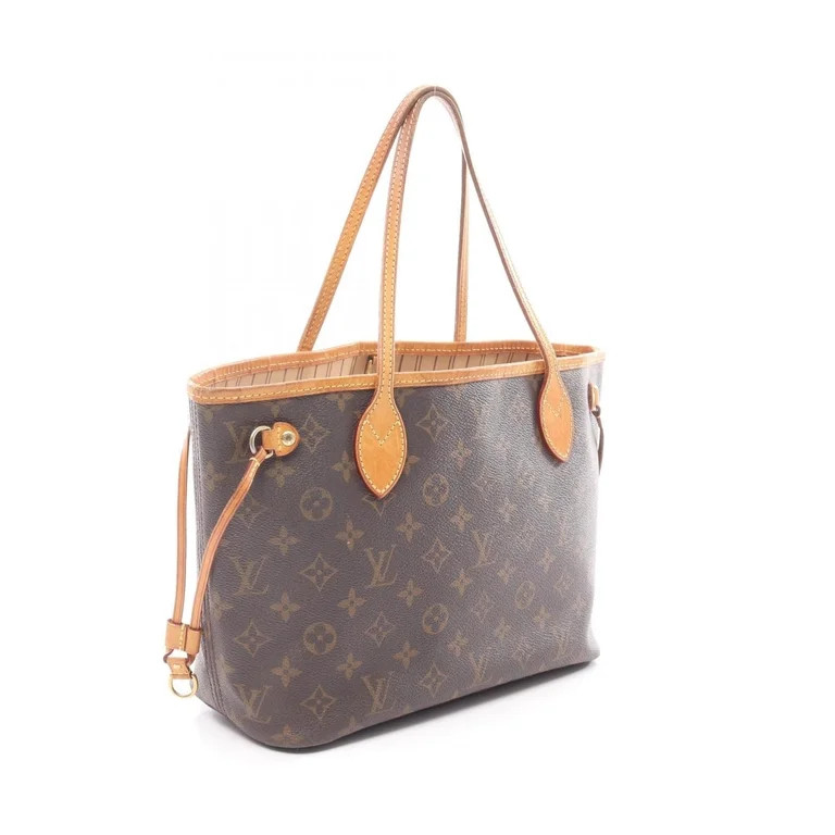 Pre-Owned Louis Vuitton Neverfull PM Tote Bag Handbag, Coated Canvas and Leather, Monogram... | Walmart (US)