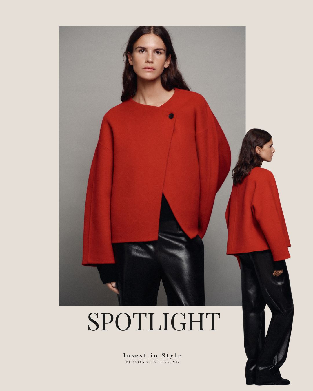 They just released that jacket in red too!
BEAUTIFUL.

I wear medium  - you can see how this fits me on another reel. 

 #LTKautumn #LTKworkwear #LTKstyletip