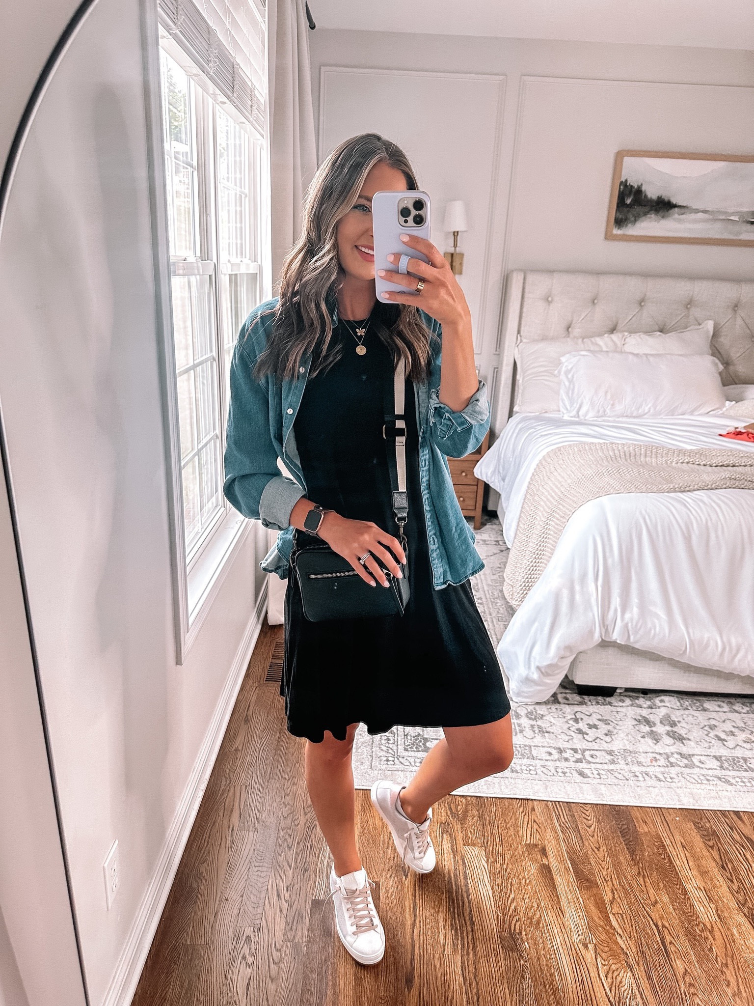 Walmart $10 dress perfect summer to fall dress teacher outfit or workwear! 

I sized down to an XS



#LTKunder50 #LTKworkwear #LTKFind