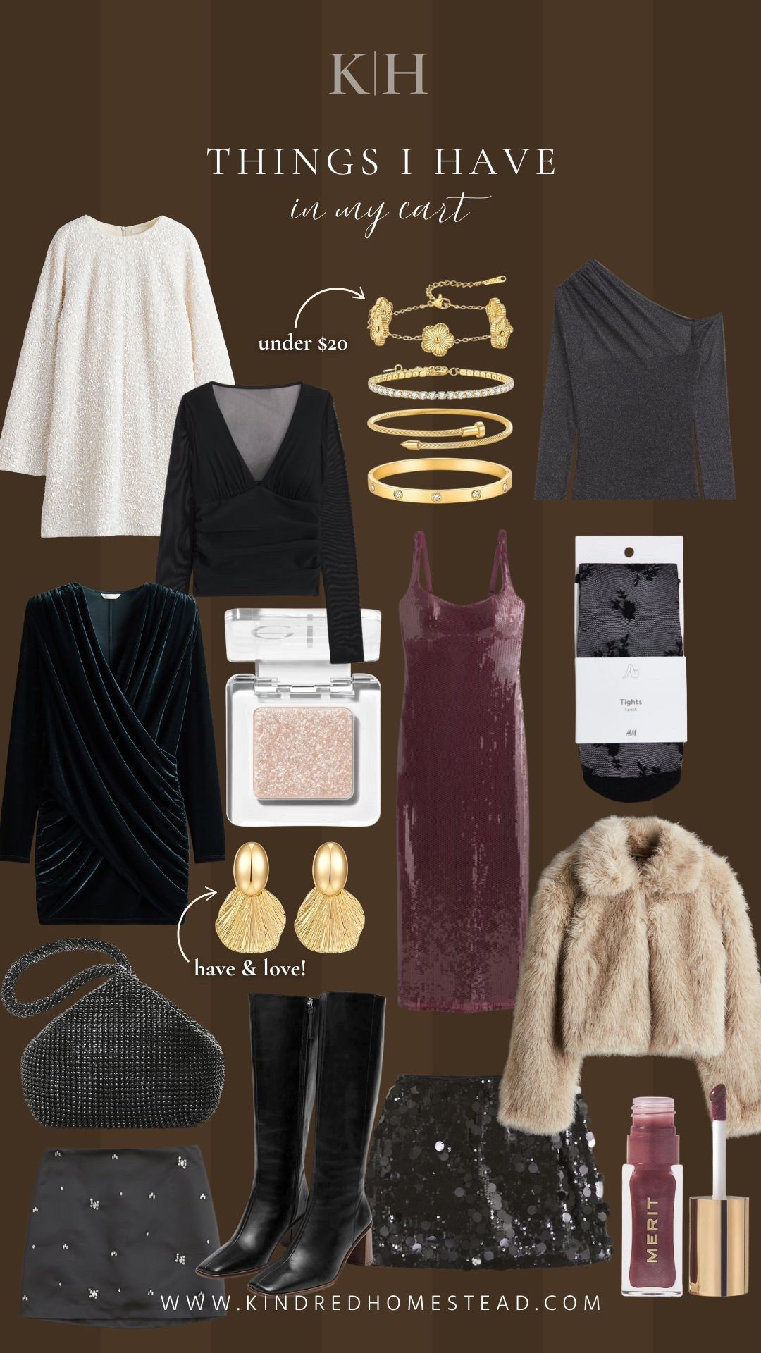 NYE, but make it timeless ✨ Sharing dressed-up beauty accessories and style finds that feel festive without being overdone—easy glam pieces you’ll reach for again long after midnight. All favorites linked 🤍

#LTKBeauty #LTKHoliday