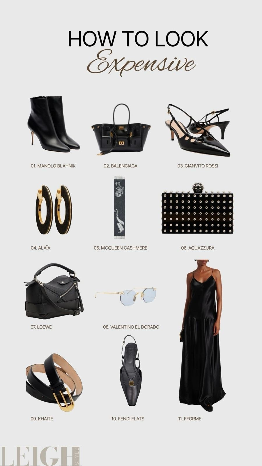 Quiet luxury, but make it timeless 🖤✨

Elevated black staples, iconic designer details, and forever silhouettes that always look expensive. From statement heels to the perfect structured bag—these are the investment pieces that do all the talking.

#LTKStyle #LTKLuxury #DesignerEdit #WardrobeEssentials #ChicStyle