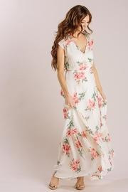 Isabelle Floral Wrap Maxi Dress | Morning Lavender