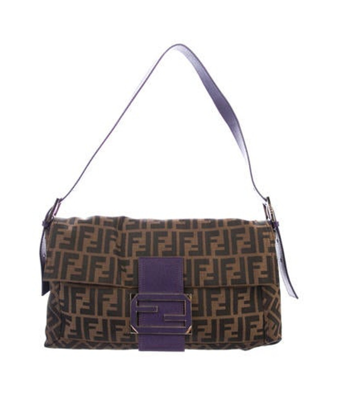 Fendi Large Zucca Baguette w/ Tags Brown Fendi Large Zucca Baguette w/ Tags | The RealReal