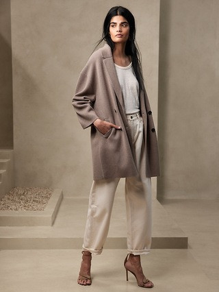 Mati Oversized Coatigan | Banana Republic (US)