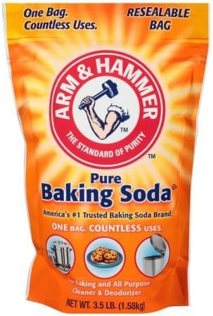 Arm & Hammer, Pure Baking Soda 3.5 lb. Stand-Up Bag | Amazon (US)