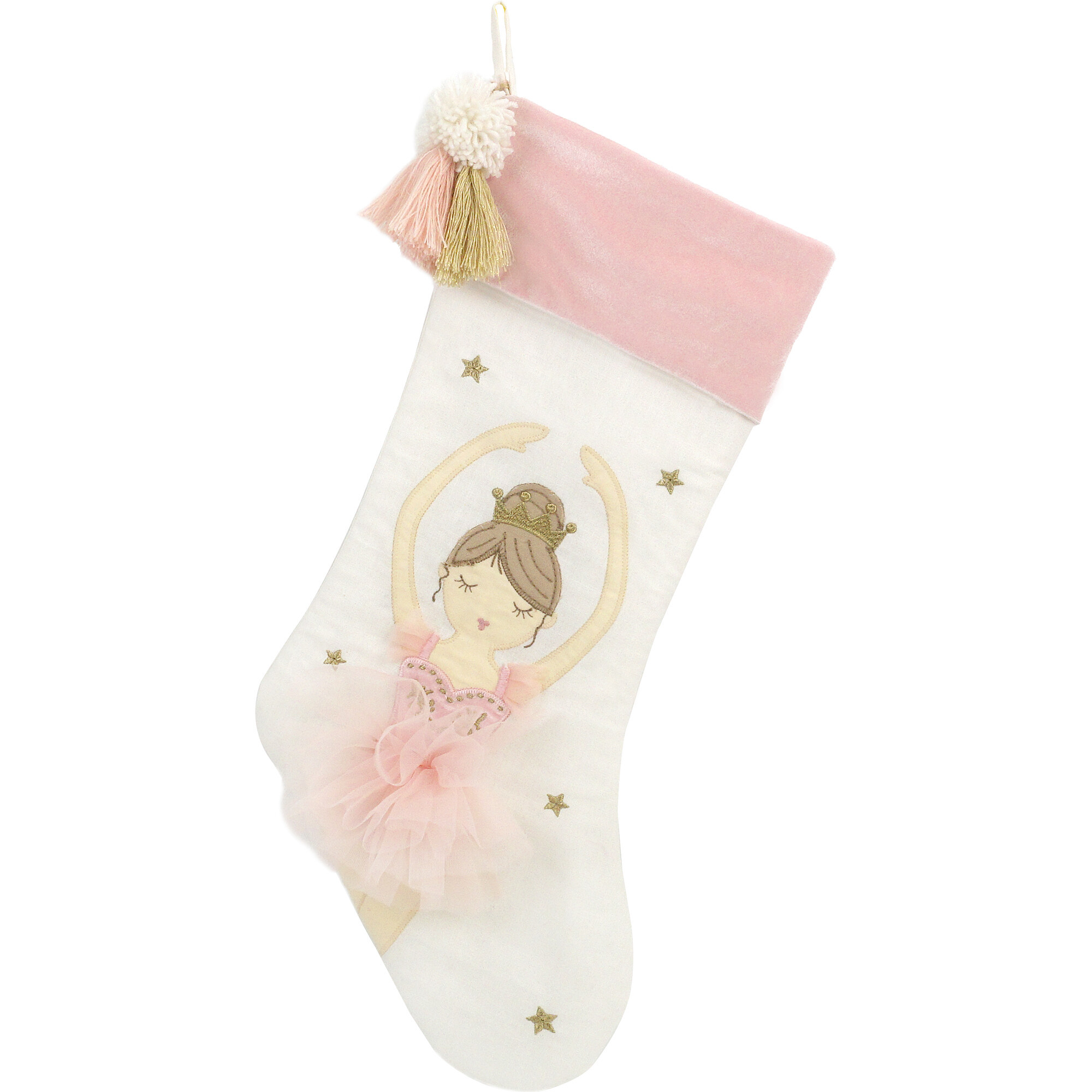 Tassled Ballerina Stocking | Maisonette