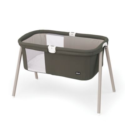 Chicco® LullaGo™ Portable Bassinet in Brown | buybuy BABY