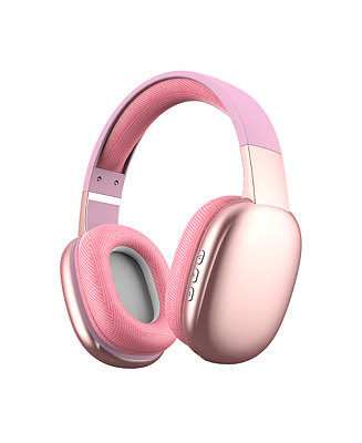 GabbaGoods Platinum Vibe Over Ear Stereo Sound Bluetooth Headphones with Built-In Mic | Macy's