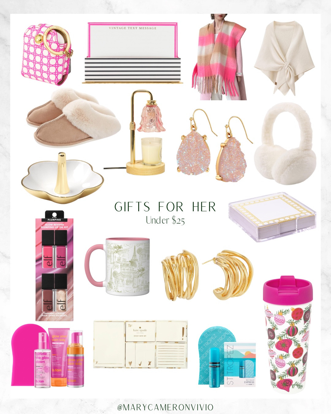 Cute, chic, and totally affordable! 🎁✨ This guide features the best gifts under $25—perfect for friends, coworkers, and everyone in between.
#GiftsUnder25 #AffordableGiftGuide #GiftsForHer #BudgetFriendlyFinds #HolidayShopping

#LTKCyberWeek #LTKHoliday #LTKGiftGuide