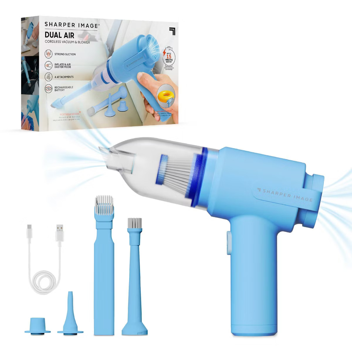 Sharper Image Cordless Handheld Vacuum and Blower | Target