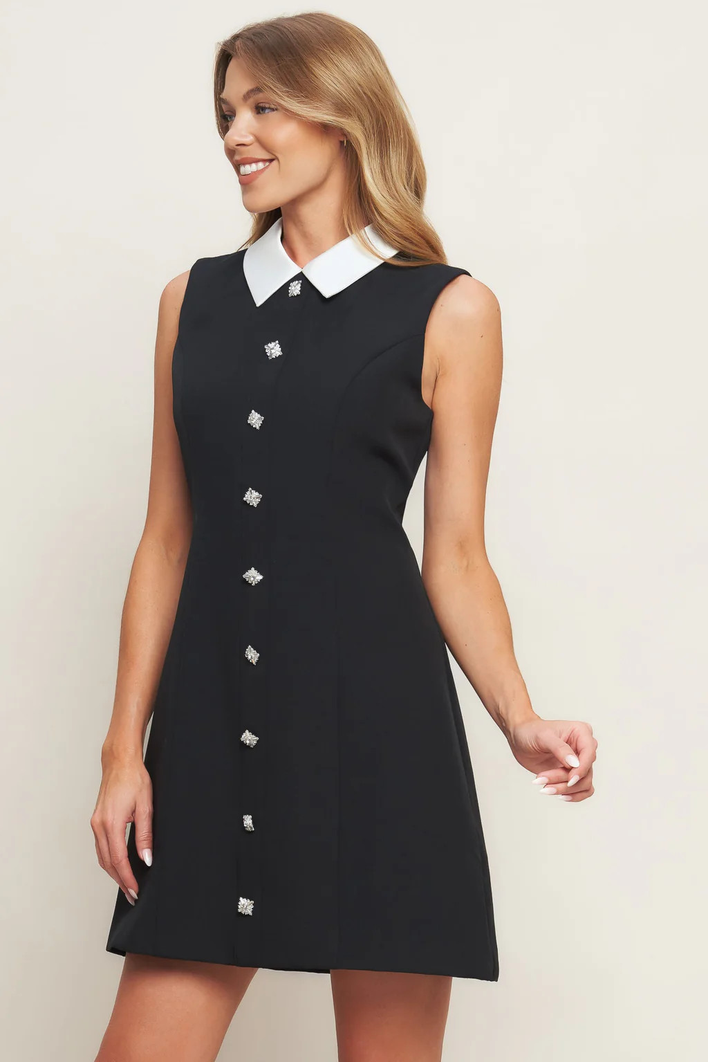LOVELY MOMENT BLACK MINI DRESS | Lady Black Tie