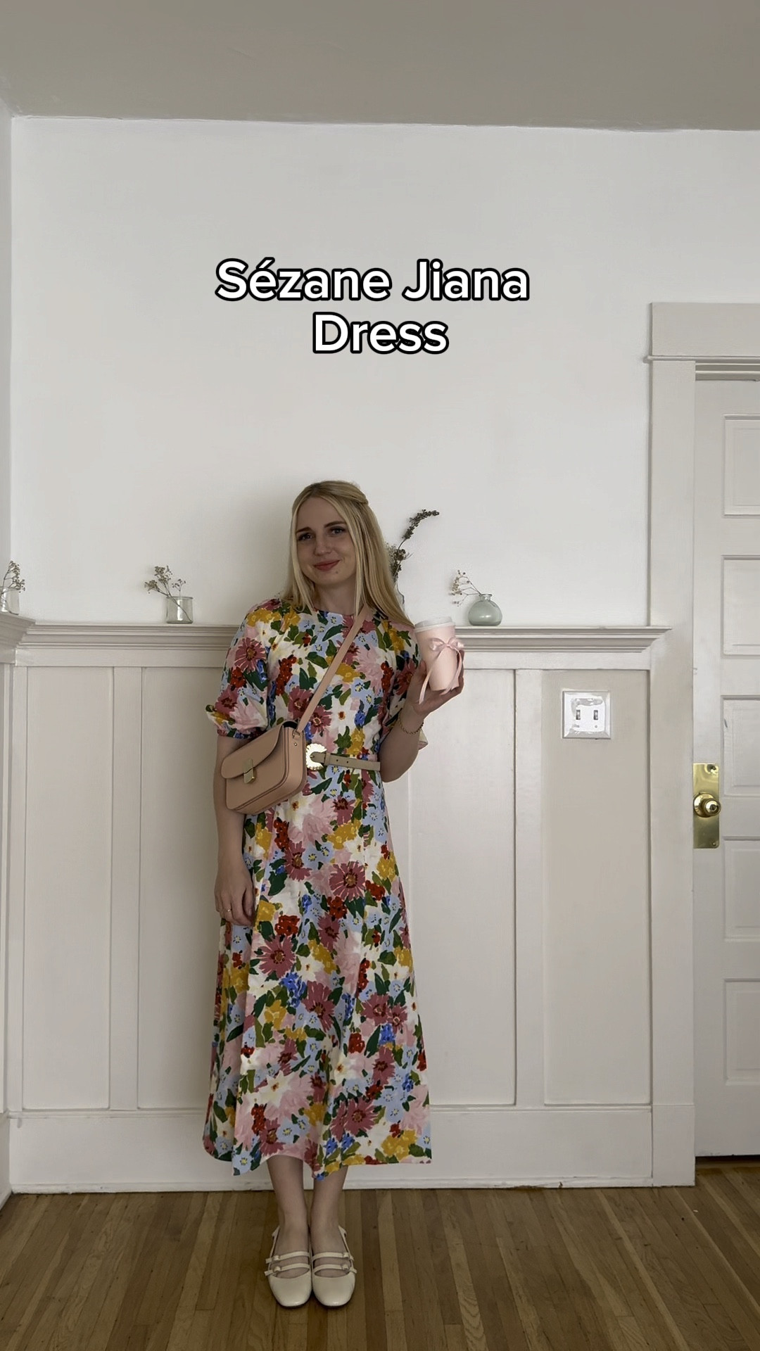 Sézane Jiana Dress. I’m wearing a size 4. I like the open back. Really pretty wedding guest dress or Mother’s Day dress. The pattern is just darling! 

#LTKSeasonal #LTKparties #LTKGiftGuide