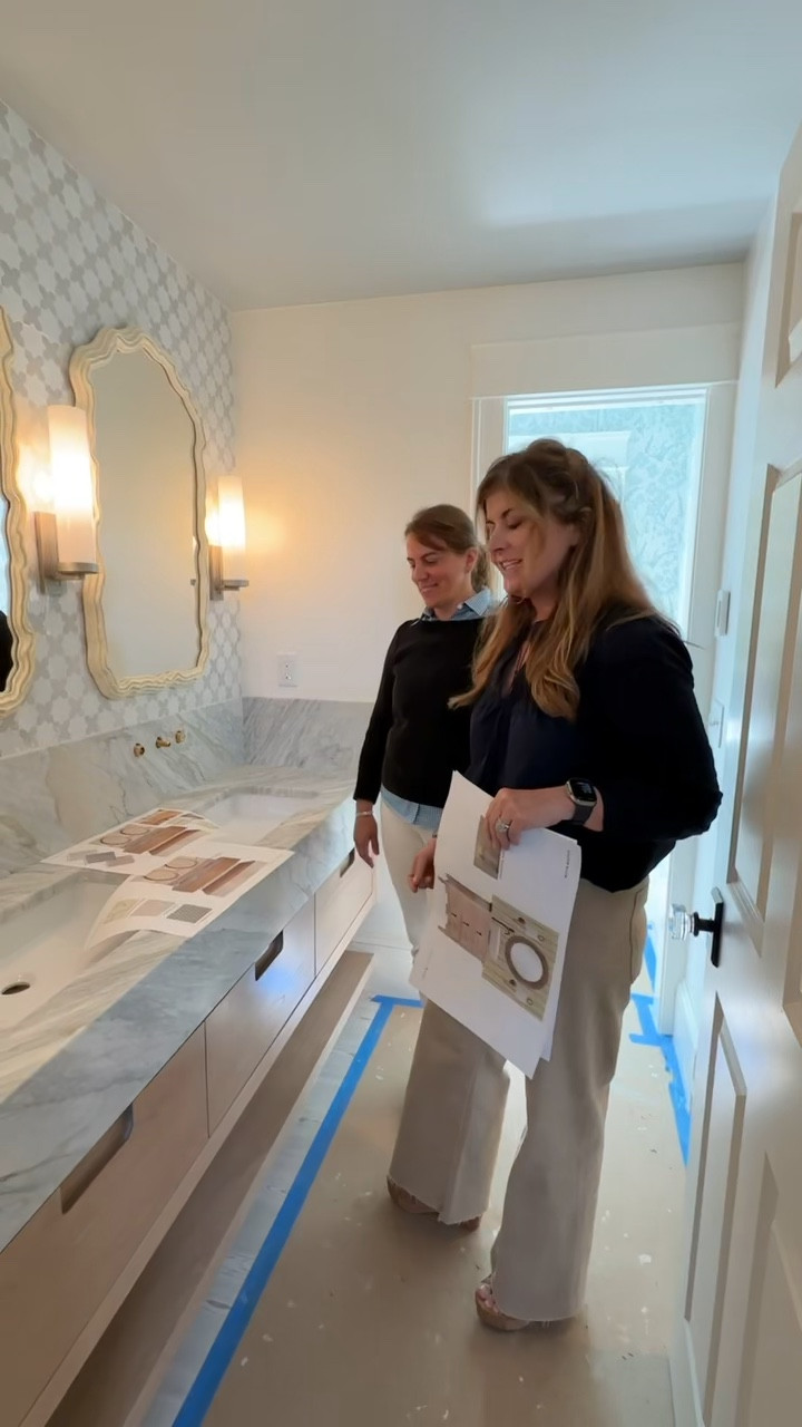 Come along with us as we tour a current project off the coast of Maine, located in Yarmouth. Here we are detailing the bathroom design and showing how it all comes together🤩

#LTKFind #LTKfamily #LTKhome