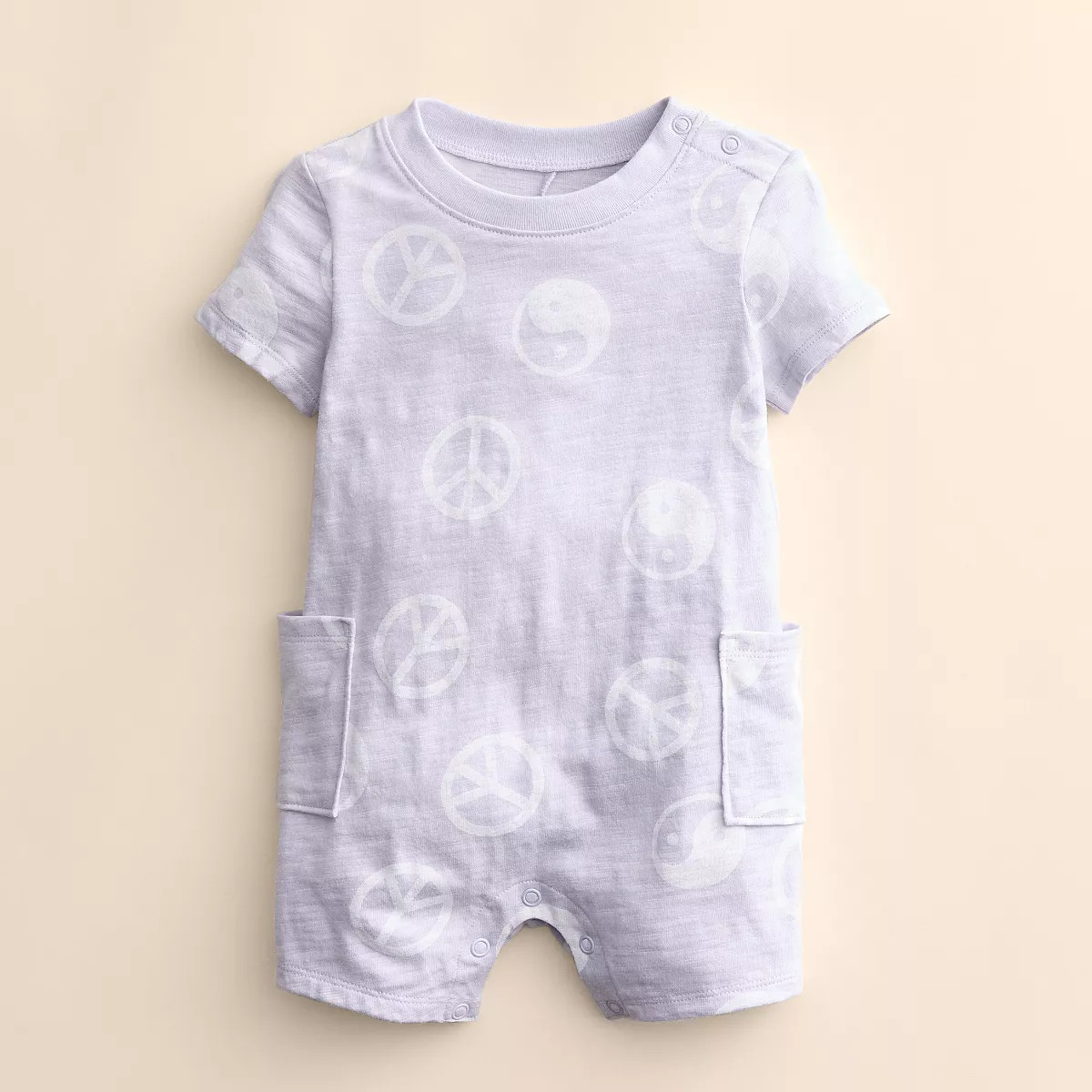 Baby Little Co. by Lauren Conrad Organic Side-Pocket Romper | Kohl's
