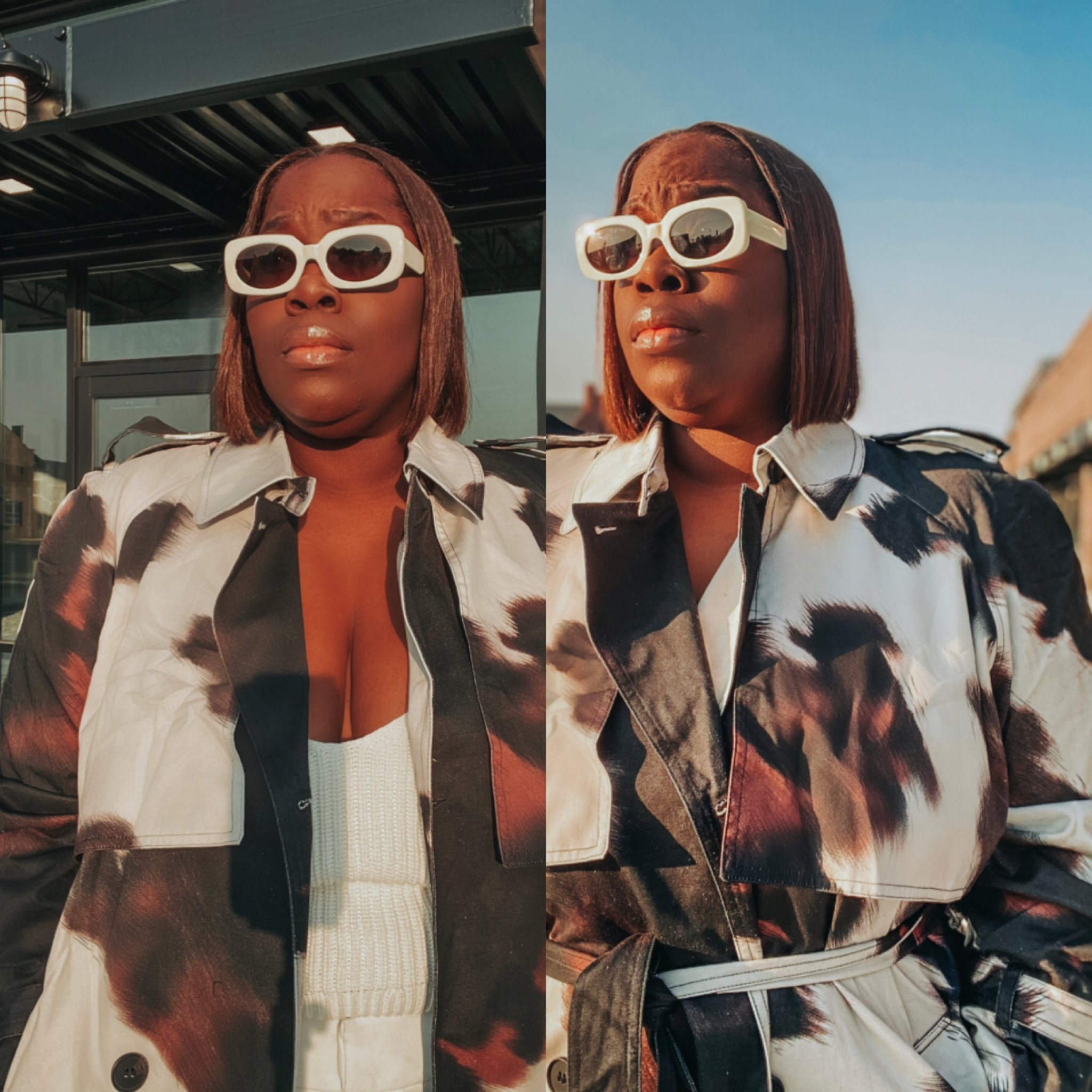 Statement Trench & Sunnies are the perfect Spring combo.

#LTKsalealert #LTKunder100 #LTKcurves