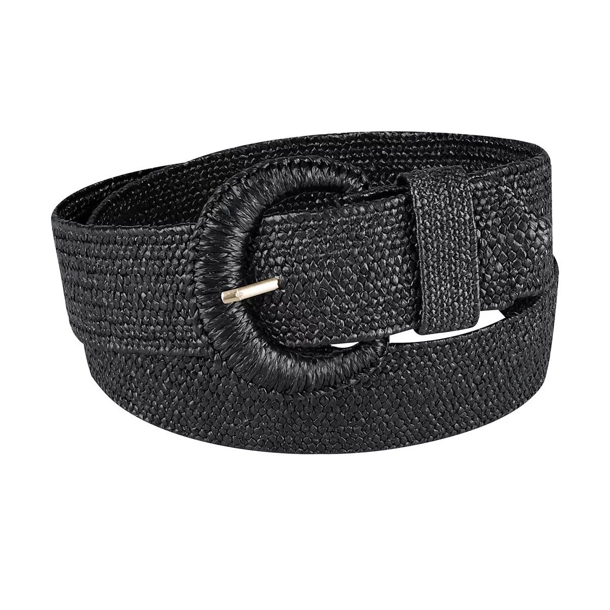 Women's LC Lauren Conrad Straw With Wrapped Buckle Belt | Kohl's