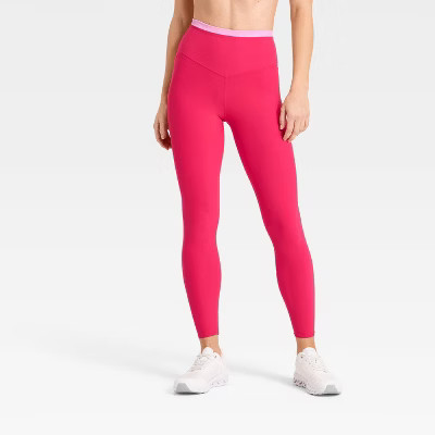 Women's High-Rise Piped 7/8 Leggings - JoyLab™ | Target