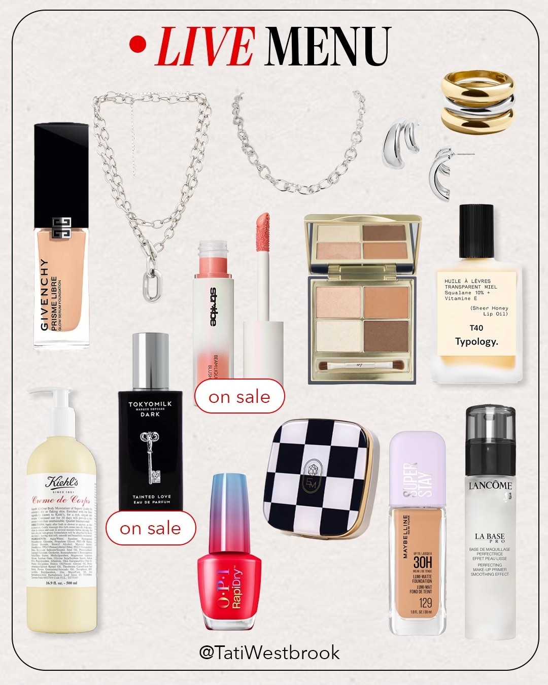 Obsessions from this weeks Live on YT! 🦋✨ 
#BeautyFavorites #Jewelry #Fragrance 

#LTKBeauty