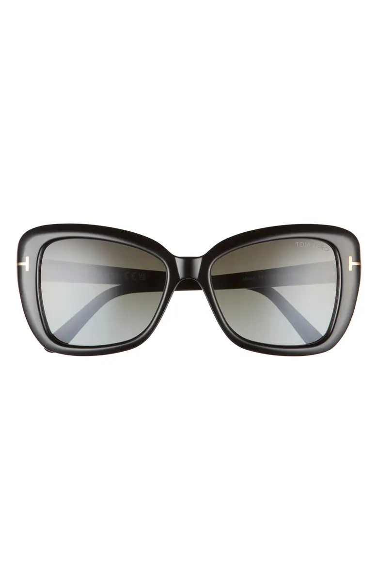 Maeve 55mm Gradient Butterfly Sunglasses | Nordstrom