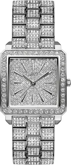 Cristal Diamond Bracelet Watch, 28mm | Nordstrom