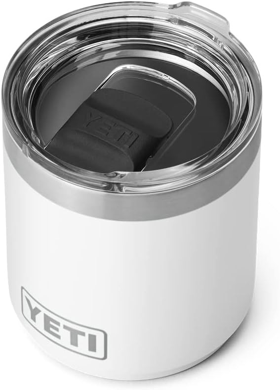 YETI Rambler 10 oz Stackable Lowball 2.0, Vacuum Insulated, Stainless Steel with MagSlider Lid | Amazon (US)