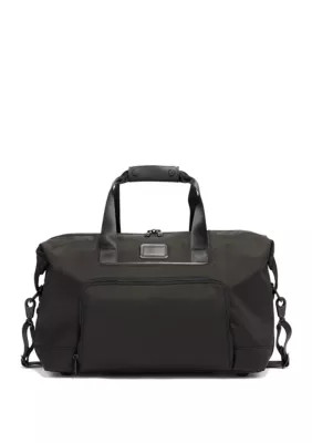 TUMI Alpha 3 Double Expansion Travel Satchel, Black | Belk