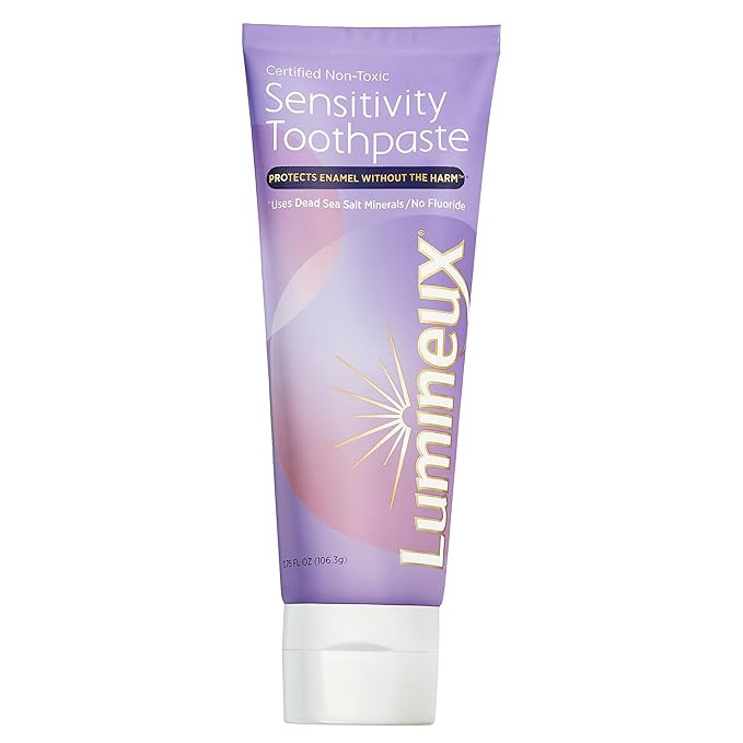 Lumineux Sensitivity Toothpaste - Fluoride Free - NO Artificial Flavors, Colors, SLS Free, Dentis... | Amazon (US)