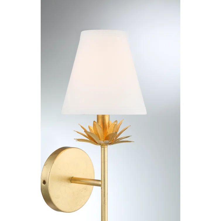 Melroy 1 - Light Dimmable Armed Sconce | Wayfair Professional