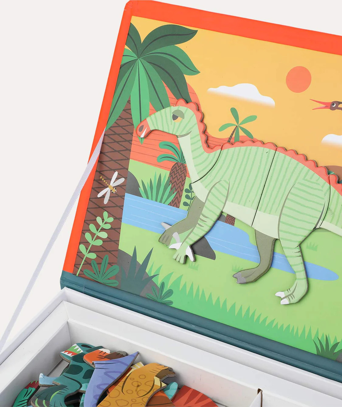 Janod Magnetibook Educational Toy - Dinosaurs | Baby Mori