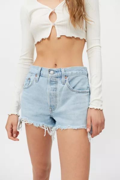 Levi's 501 Original Denim Cutoff Short - Luxor Edge | Urban Outfitters (US and RoW)