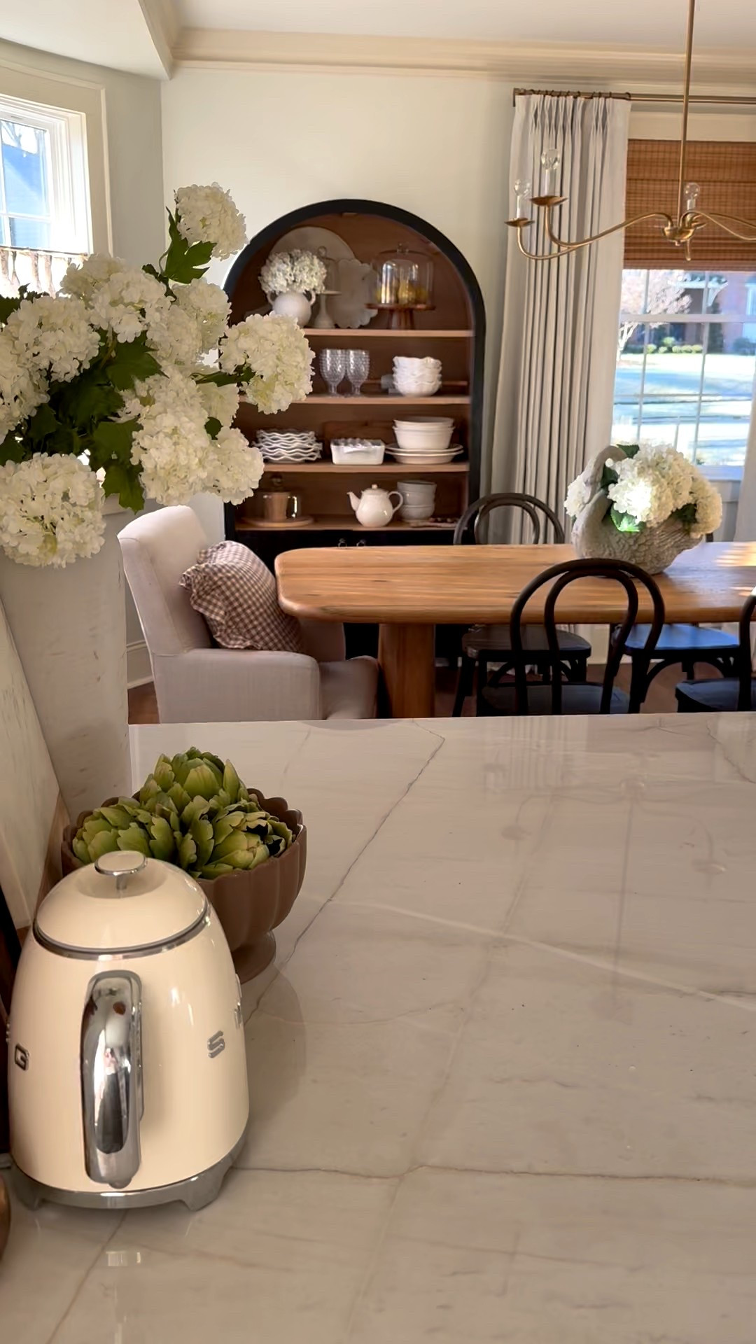 Love when functional pieces are also pretty - like our electric kettle, toaster , and even the scalloped dog bowl stand. These are all @wayfair finds! #ad #wayfair #wayfairpartner

#LTKHome #LTKSaleAlert #LTKSeasonal