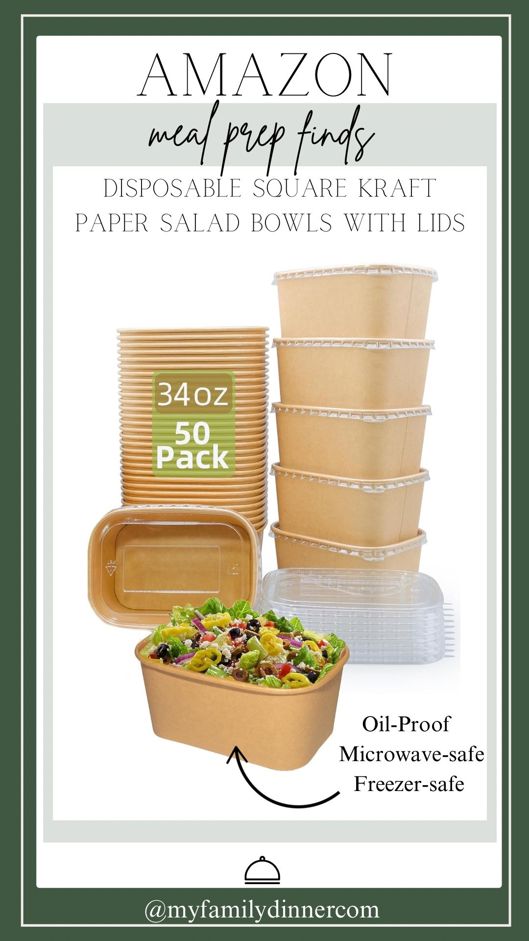 For those days when you want the easiest solution to meal prep.  Choose these Disposable storage containers for on the go meals and toss when finished! 
Perfect for traveling and leftovers as well! 

#LTKActive #LTKFamily