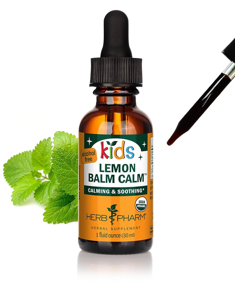 Herb Pharm Kids Certified-Organic Alcohol-Free Lemon Balm Calm Liquid Extract, 1 Ounce (GLKLEMON0... | Amazon (US)