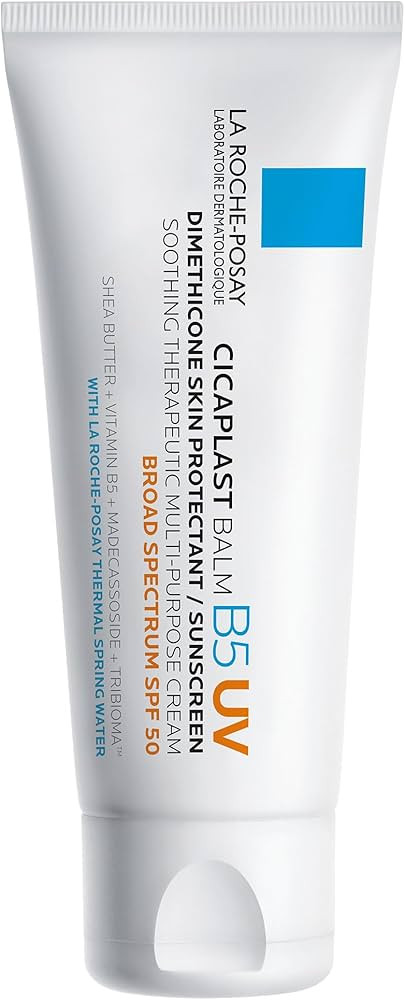 La Roche-Posay Cicaplast Balm B5 UV SPF 50, Vitamin B5 + Shea Butter + Tribioma + Madecassoside +... | Amazon (US)