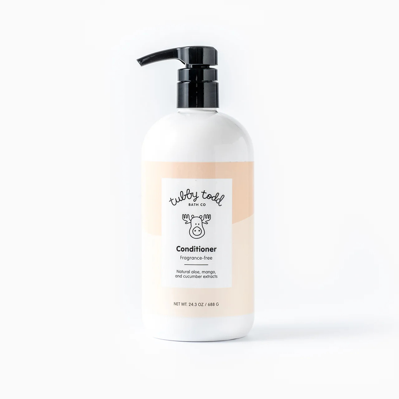 Hair Conditioner - Fragrance-free / 25 oz | Tubby Todd Bath Co.