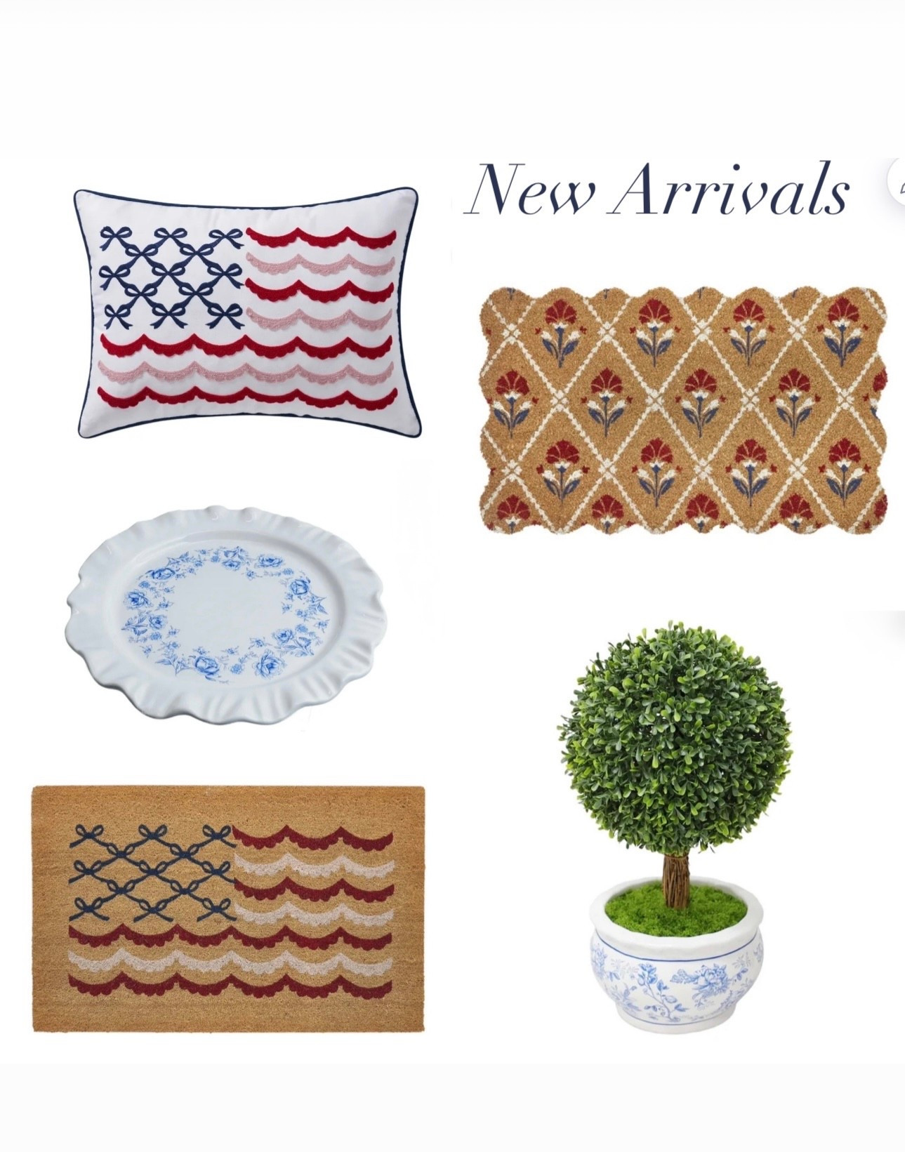 Love these new arrivals!  Home decor, Memorial Day decor, Fourth of July decor 

#LTKMothersDay #LTKSeasonal #LTKHome