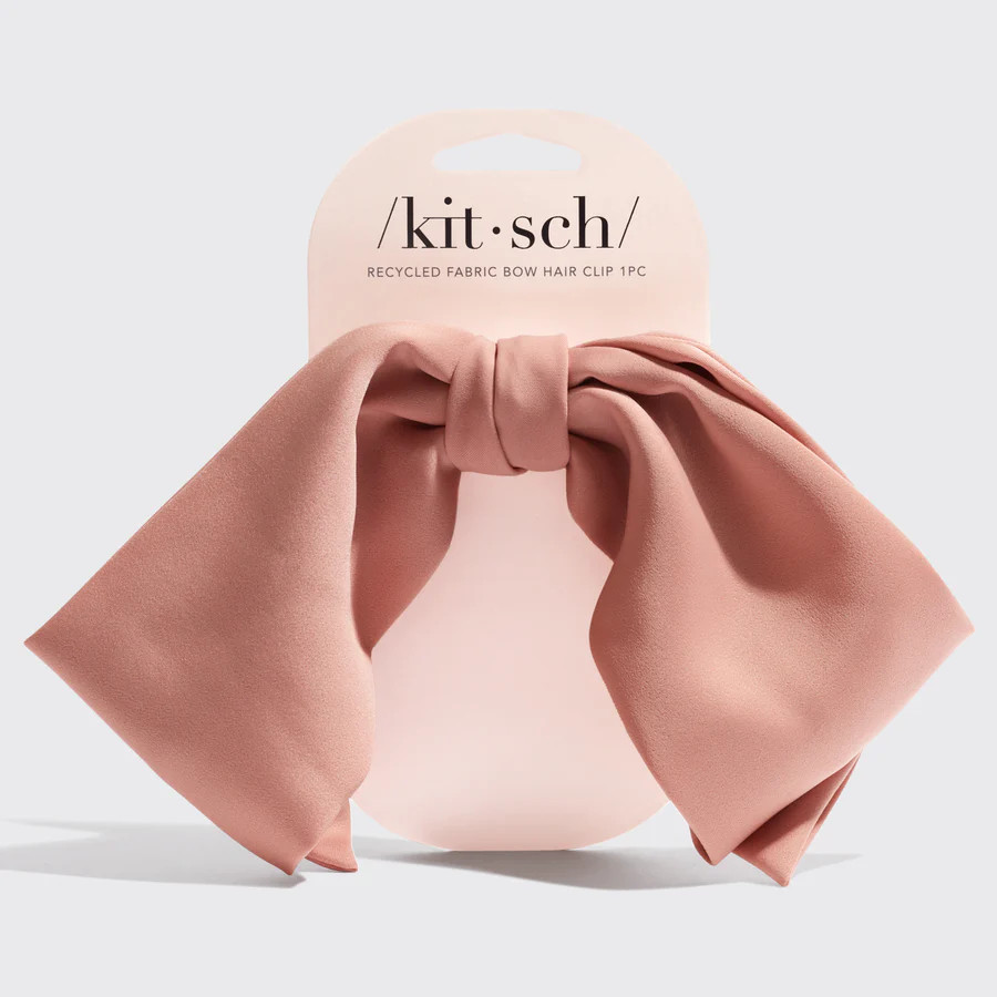 Rosewood Bow Hair Clip | Kitsch