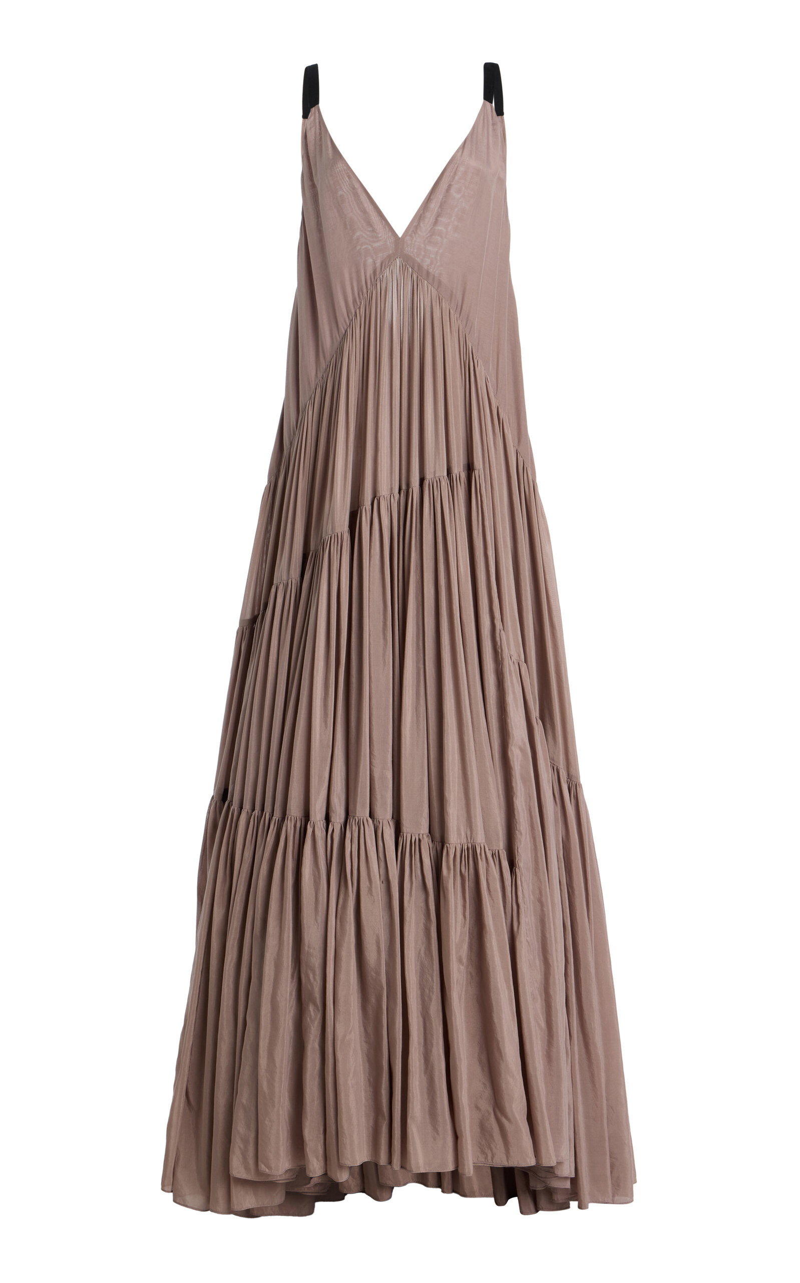 Exclusive Theatre for Dreamers Tiered Silk-Blend Gown | Moda Operandi (Global)