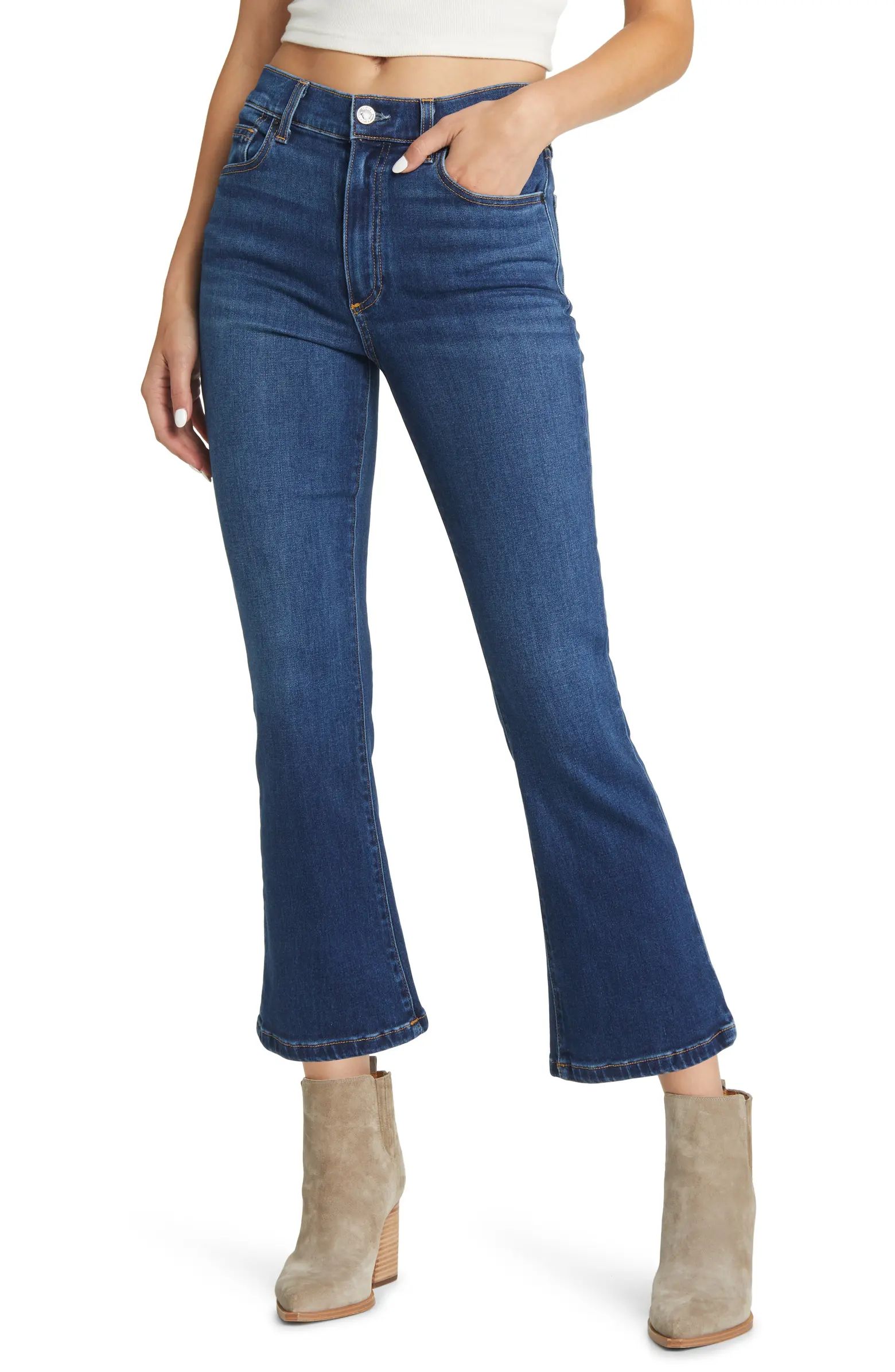 Le Jean Bella Crop Flare Jeans | Nordstrom | Nordstrom
