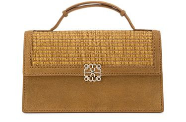 Sophie bag in raffia and lamé - MOMONÌ | 24S US