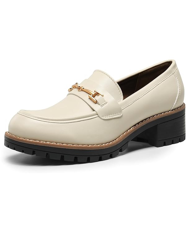 DREAM PAIRS Women's Chunky Loafers, Platform Comfortable Slip-On Dressy Business Casual Shoes | Amazon (CA)