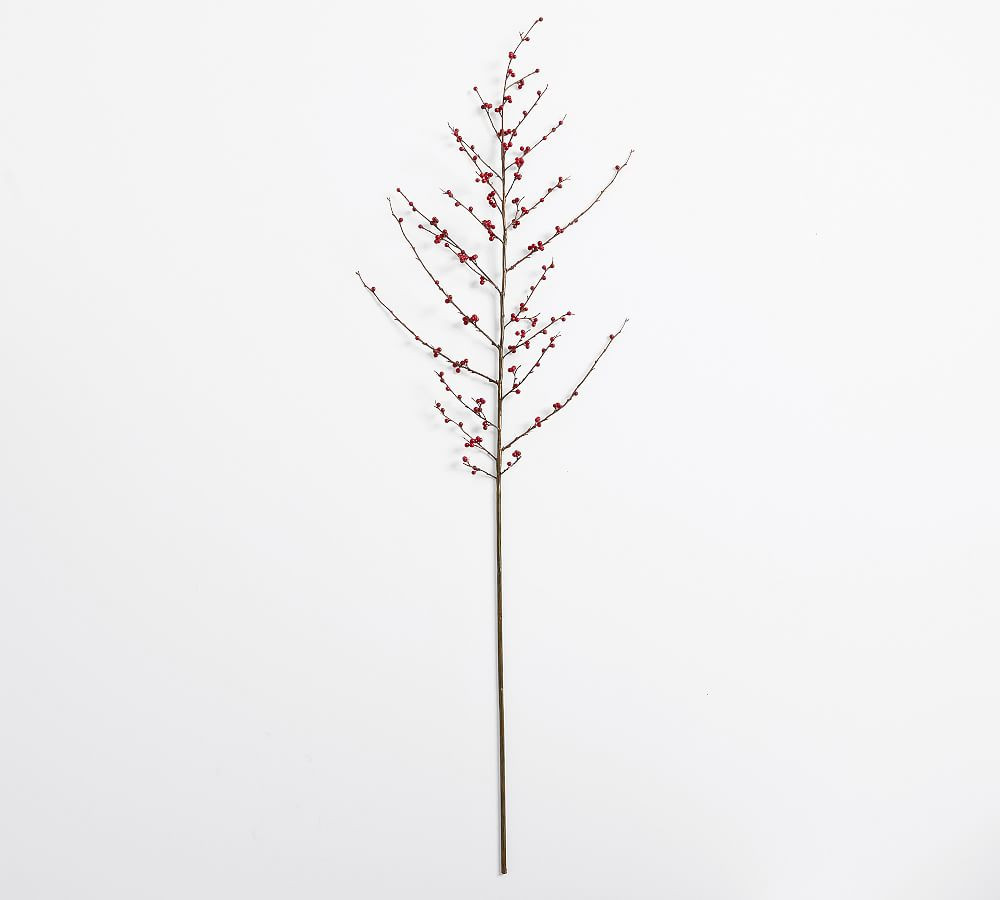 Faux Berry Branch, Red | Pottery Barn (US)