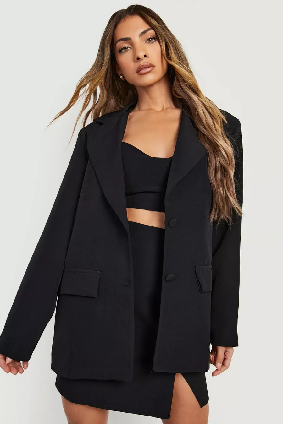 Oversized Tailored Blazer | Boohoo.com (US & CA)