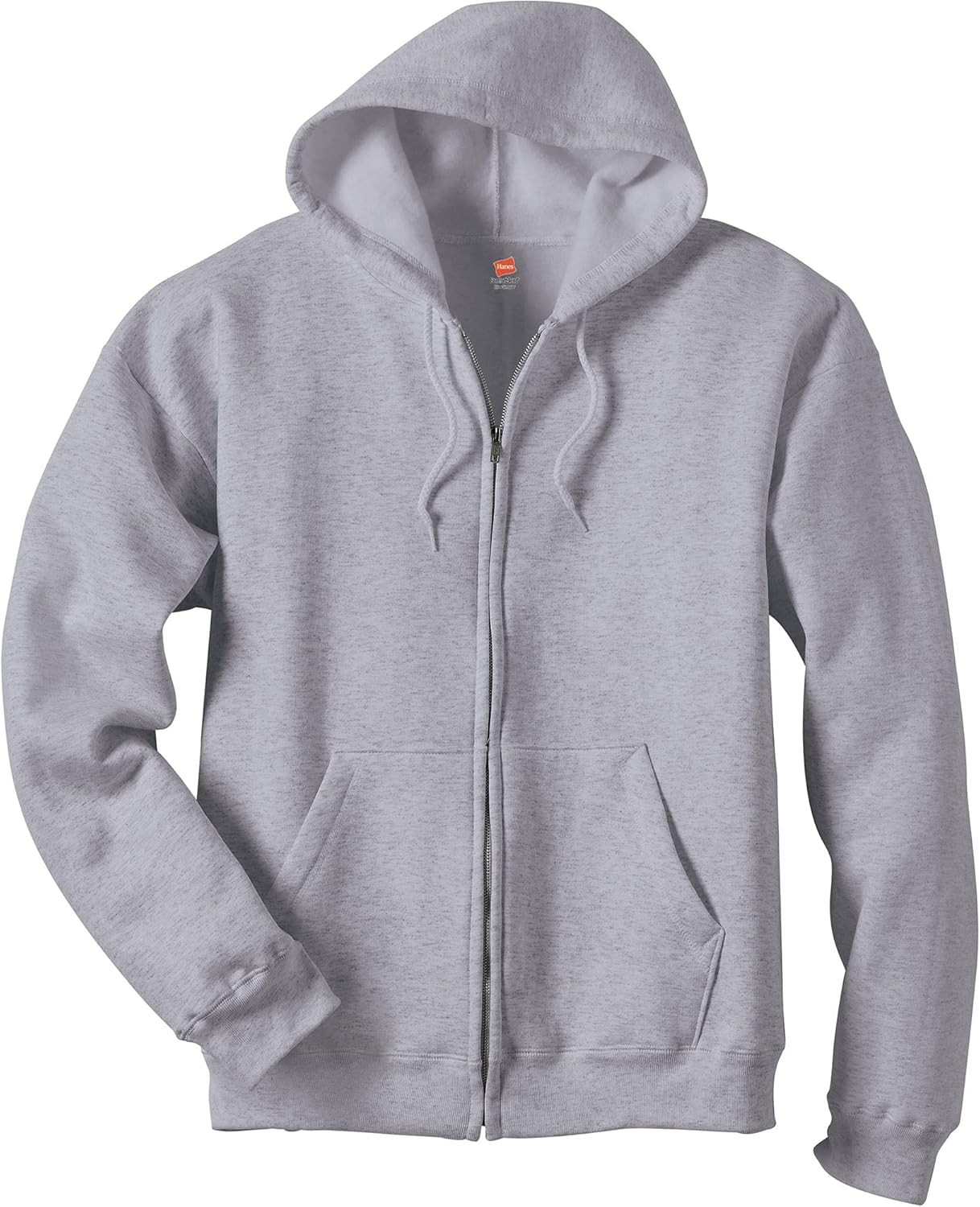 Hanes Men's Full-Zip Eco-Smart Hoodie | Amazon (US)