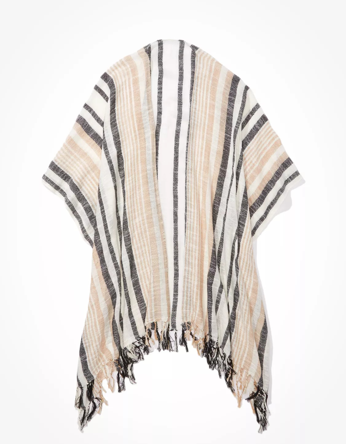 AE Striped Midi Kimono | American Eagle Outfitters (US & CA)