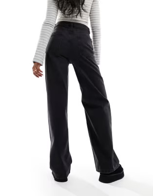 ASOS DESIGN dad jean in black | ASOS (Global)